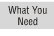 What you Need